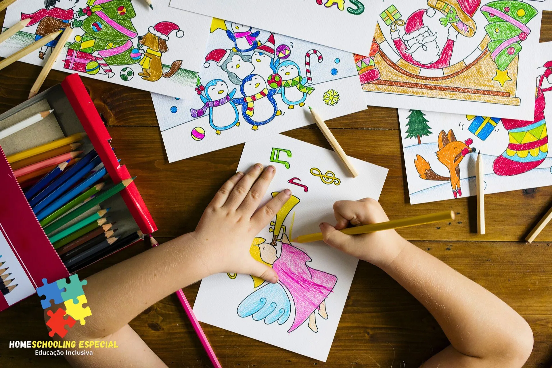 Ensino de Crianças com Autismo: Criando um Mundo de Aprendizagem que Acalma e Inspira.