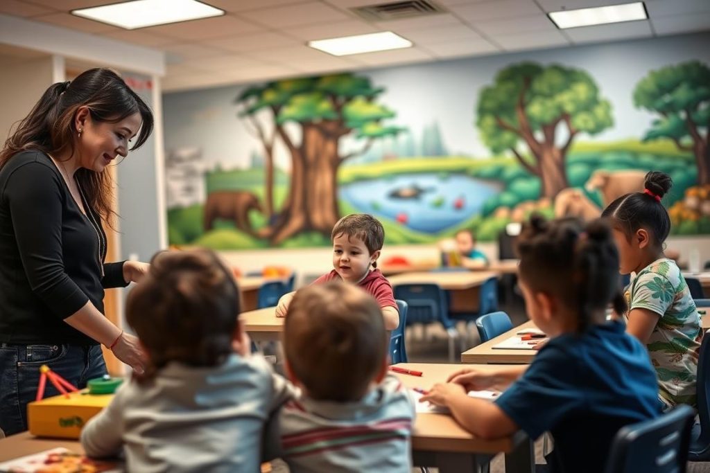 Ensino Complementar para o autismo em crianças.