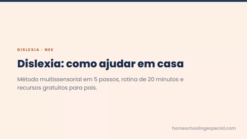 Mãe a ajudar filho com dislexia a aprender a ler em casa usando letras magnéticas — método multissensorial